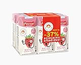 Pascual - Batido de Fresa con Leche Pascual, 50% menos de Azúcares Añadidos – Pack de 6 Briks de 200 ml