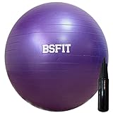 BSFIT, Pelota de Pilates, Pelota Embarazada de 65 cm, Pilates Accesorios, Fitness, Embarazo, Descubre una Variedad en Balon Yoga y Accesorios para tu Rutina de Ejercicio (Diametro 65cm)