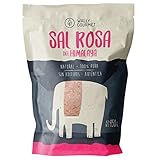 Sal Rosa Del Himalaya, Fina, 100% Natural, Sin Aditivos, Sin Refinado. Mayor Contenido En Oligoelementos. Para Sazonar Y Condimentar. Origen: Punjab, Pakistán.