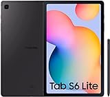 Samsung Galaxy Tab S6 Lite - Tablet de 10.4” (Procesador Qualcomm Snapdragon 720G, 4 GB RAM, 64GB Almacenamiento, Wifi, Android 12) Gris - Versión española