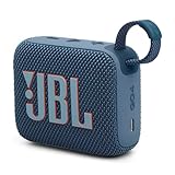 JBL GO 4, Altavoz inalámbrico portátil con Bluetooth, resistente al agua y al polvo (IP67), hasta 7h de reproducción más 2h extra con Playtime Boost, azul