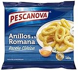 Pescanova Anillos a la Romana, sin Gluten, 400g (Congelado)