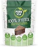 Pure Via Xilitol 1 kg, 100% Xilitol certificado sin OGM