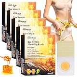 50 Piezas parches adelgazantes de veneno de abeja, parches para adelgazar, parche linfático de veneno de abeja bostore, parches veneno slimming patches resaltando las curvas del cuerpo para.