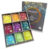 Creano Set de regalo de té de hierbas orgánicas 'Orgánico Herbal Tea' – 27 bolsas de té orgánicas en 9 diferentes variedades – 54 g