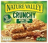 Nature Valley Crunchy Avena y Miel Barrita de Cereales, 5 x 42g