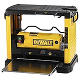 DEWALT DW733-QS - Cepillo de Regrueso Portátil 1.800W, 317mm, Velocidad en vacío de 10000 rpm, Mango ergonómico, Diseño Robusto, Mejor Capacidad de Cepillado