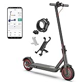 Patinete eléctrico Plegable para Adultos de 8,5' / Batería de Clase A de 10,4Ah / Autonomía 25~35Km / Conexión App/con Cerradura y Soporte para teléfono