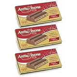 Turrón Chocolate Crujiente 250 gramos - [PACK 3 TABLETAS] - Marca Antiu Xixona