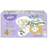 bella baby Happy Pañales tamaño 4+ Maxi Plus 9-15 kg Happy Box 112 unidades