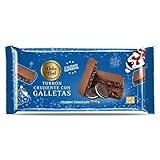 Turrón crujiente de chocolate con galletas Dulce Noel Dia bolsa 150 g