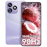 OUKITEL C51 Teléfonos Inteligentes 2024-18GB+128GB/1TB Telefonos Moviles Libre, 6.8' Pantalla HD+ 90Hz Smartphone, Batería 5150mAh, Cámara 13MP Android 13 Movil, Face ID/Fingerprint/BT5.0, Violeta