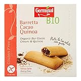 Germinal Barrita de Quínoa Rellena de Crema de Cacao sin Gluten Bio Germinal, 180g