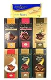 Pack de 7 Chocolates Extrafinos - Marca Antiu Xixona. Con Leche, Puro, con frutos secos, afrutados...