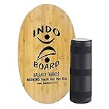 Indo Board® Original · Eco Bamboo · Tabla de Equilibrio · simulador de Surf · Fitness Trainer