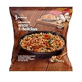 La Sirena Arroz 5 Delicias con Gambas, 600g (Congelado)