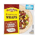 Old El Paso - Tortillas de Trigo Integrales 6 unidades, 350g