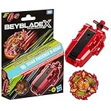 Beyblade X, Set Premium de Lanzador con Cuerda y Top Soar Phoenix 9-60GF