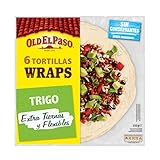 Old El Paso Tortillas de Trigo Wrap, 6 Unidades, 350g