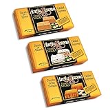 Lote turrones Antiu Xixona variado [Especial degustación de los turrones más populares]: Turrón de Jijona (blando), Turrón de Alicante (duro) Turrón de Yema Tostada, formatos 250g