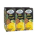 DON SIMON zumo de piña, manzana y uva pack 6 unidades 200 ml