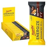 Powerbar Energize Advanced Mocca Almond 15x55g - Barra de alta Energía de Carbono + Magnesio y Sodio