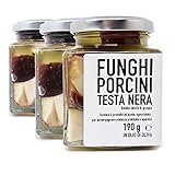 Setas conservadas de Boletus edulis PINICOLA en aceite de oliva (190g x 3)