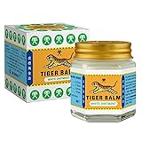 Tiger Balm Blanco 30g - Bálsamo de Tigre Efecto Frío - Producto para Masaje a Base de Mezclas de Ingredientes Herbales - 30g