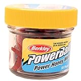 Berkley Powerbait - Gusanos de miel Rojo 55 grams Paquete de 55 unidades