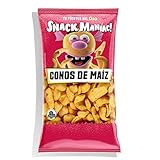 DIA SNACK MANIAC conos de maíz sabor queso y bacon bolsa 100 gr