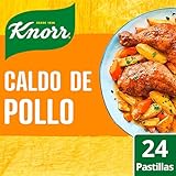 Knorr Caldo en Pastilla sin gluten Pollo con aceite de oliva virgen extra 24 pastillas