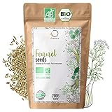 SEMILLAS DE HINOJO ECOLÓGICAS 200G | Te de hinojo para lactancia con bebé, digestiva | HINOJO INFUSION ecológica para té a granel