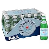 S. Pellegrino Agua Mineral Natural con Gas 4 Packs de 6 x 50cl, 24 botellas