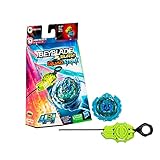 Hasbro Beyblade - Beyblade Burst QuadStrike - Kit Inicial con Top Hydra Poseidon P8 - Juego de Batalla con Lanzador Incluido para niños y niñas