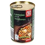 DIA AL PUNTO lentejas con verduras lata 415 gr