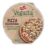 Vegalia - Pizza Vegetariana De Verduras Asadas Y Queso Curado, 360 g