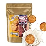 AS American Suplement | Harina de Avena Integral | Bajo en Azúcares y en Grasas | Fuente de Fibra de Calidad y Alto Contenido en Proteínas | Ideal para Postres Saludables (1 kg, Galleta María)