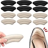 6 Pares Almohadillas para el talón, protección para el talón Autoadhesivas, Protector para El Cuidado de Los Pies para zapatos adecuado para hombres y mujeres