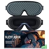 Antifaz para Dormir, Antifaz Dormir 3D Para Hombres y Mujeres, Diseño Ampliado para Personas Que Duermen de Lado, Sleep Mask SúPer Suave, 100% Bloqueador de Luz