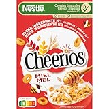 CHERRIOS Miel - Anillos de cereales integrales tostados y miel 330g