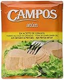 CAMPOS Conserva de atún en aceite de girasol, pouch/bolsa de 500 gr