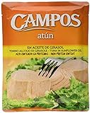 CAMPOS Conserva de atún en aceite de girasol, pouch/bolsa de 500 gr