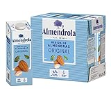 Almendrola Bebida Vegetal de Almendras, 6 x 1L