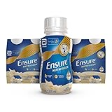 Ensure Nutrivigor - Complemento Alimenticio para Adultos, con HMB, Proteínas, Vitaminas y Minerales, como el Calcio - Sabor Vainilla - Pack de 8 Botellas x 220 ml