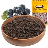 Uvas Pasas Negras Pack de 1 kg | Uvas Deshidratadas o Desecadas | Sin Semillas y Sin Azúcar | Ideal para Combinar con Chocolate o como Aperitivo | Uvas Secas Comestibles De Gran Calibre | Dorimed