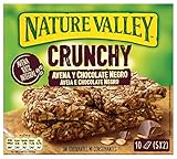 Nature Valley Crunchy Avena y Chocolate Negro Barrita de Cereales, 5 x 42g