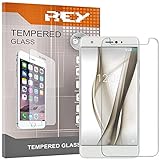 REY 3X Protector de Pantalla para BQ AQUARIS X/X Pro, Cristal Vidrio Templado Premium