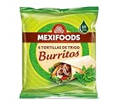 Mexifoods 6 TORTILLAS DE TRIGO Burrito, 370 g