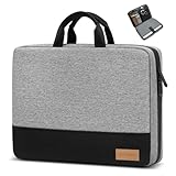 Bagasin Funda para Portátil, Funda Protectora de 15 15,6 16 Pulgadas Impermeable con Protección de 4 Capas, Bolsa de Transporte para Ordenador Compatible con MacBook, Portátil HP, DELL, Lenovo, ASUS