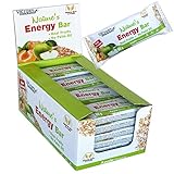 VICTORY ENDURANCE Weider Nature´s Energy Bar Manzana 60 g, Barrita energética con un 41% Frutas y 64% de hidratos de carbono, Gran sabor y energía